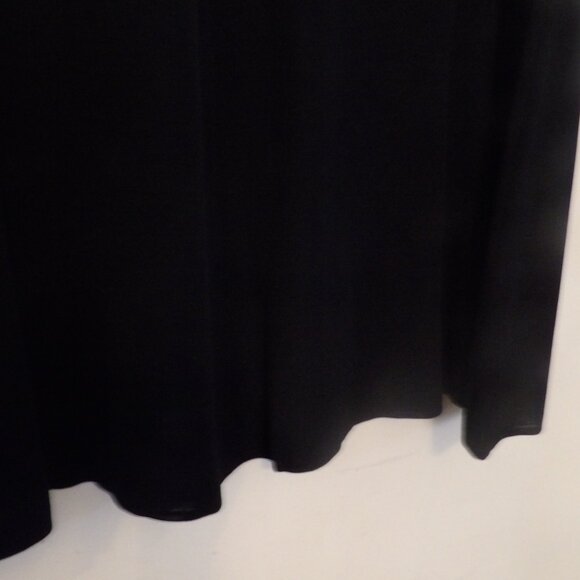 NWT Ming Wang Black Swing Skirt Sz 3X - Picture 4 of 6